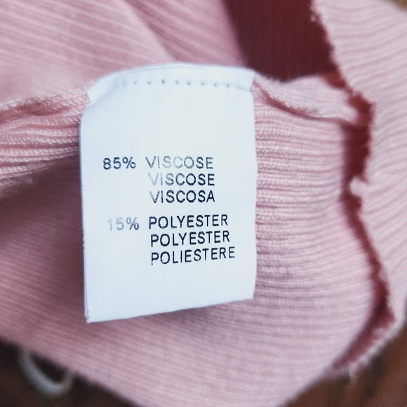 VINTAGE DRESSING Long Pink Cold Shoulder Bodycon Dress, One Size - Picture 5 of 6